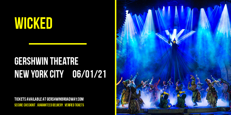 Wicked at Gershwin Theatre tickets Wicked at Gershwin Theatre