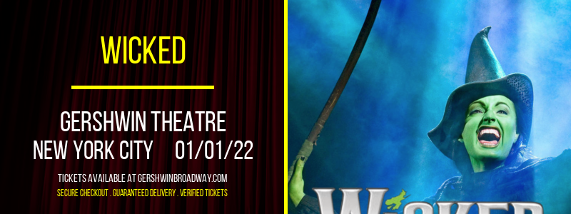 Wicked at Gershwin Theatre tickets Wicked at Gershwin Theatre