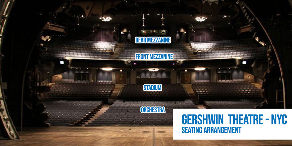 GERSHWIN THEATRE SEATING