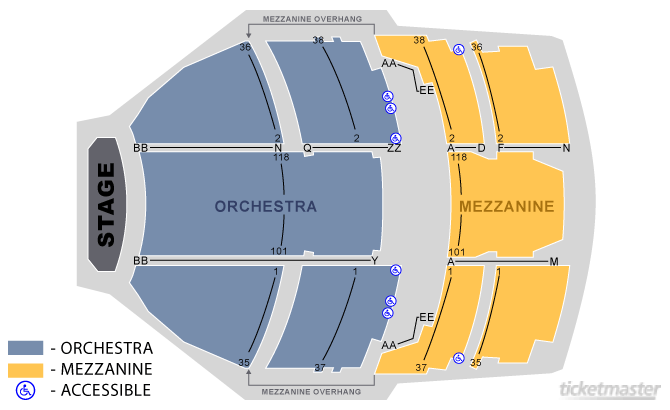 gershwin theatre new york seating chart