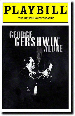 George Gershwin Alone at Gershwin Theatre